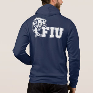FIU-Pantrar - vit Logotyp T Shirt