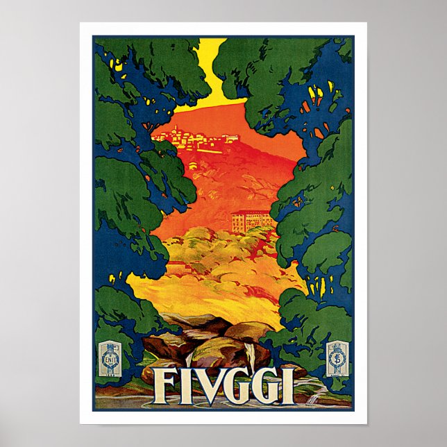 Fiuggi Poster (Framsidan)