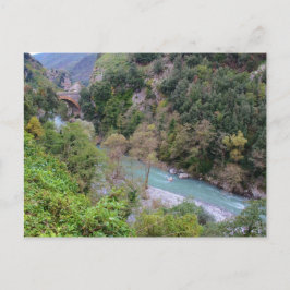 Fiume Lao nära Papasidero Vykort