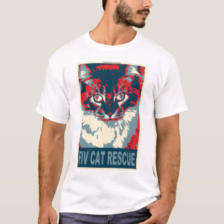 fiv-katt-rädding 1194465 tee shirt