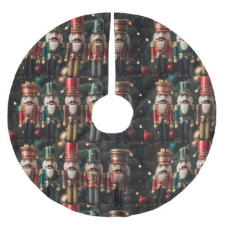 Five festive Christmas nutcrackers  Julgransmatta Borstad Polyester