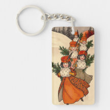 Five Girls With Furry Muffs - Florence Hardy