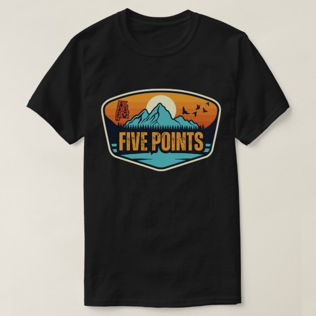 Five Points, Alabama T Shirt (Design framsida)