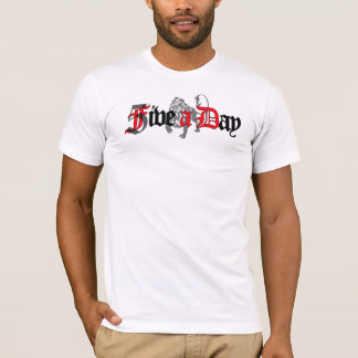 fiveadaylogo ft tee