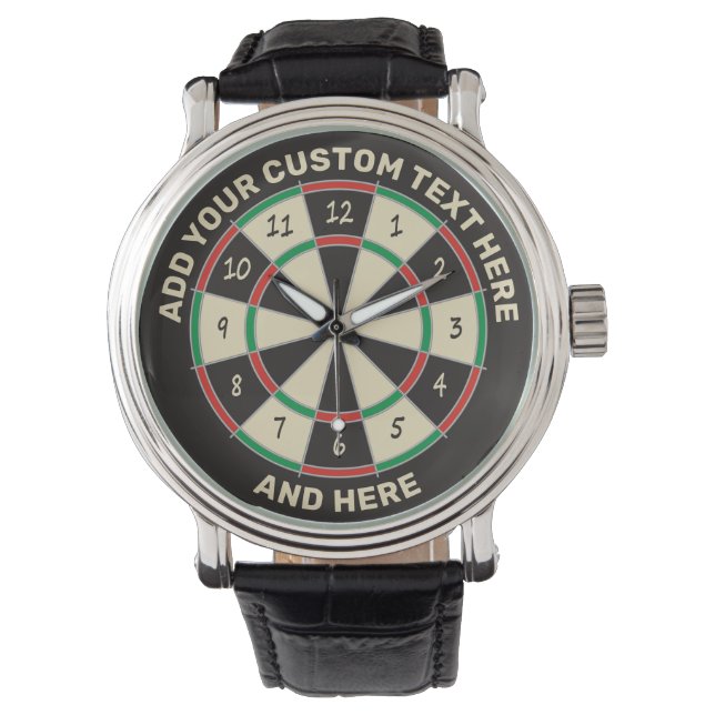 Fives Dart Board Armbandsur (Framsida)