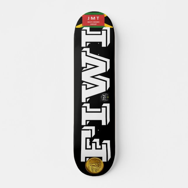 FIWI JMT JAMAICA 7 3/4-tums Skateboard Deck (Framsida)