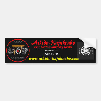 fix_1200 beebop, aikido-Kajukenbo, själv Defens… Bildekal