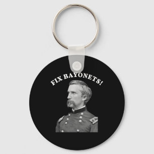 Fix Bayonets Civil Krig Quote Joshua Chamberlain Nyckelring