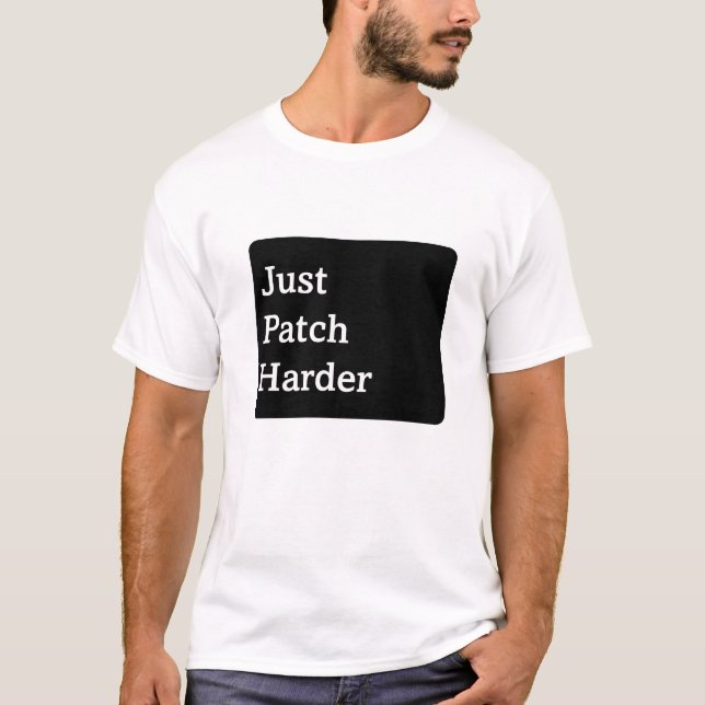 Fixa bara hårdare t shirt (Framsida)