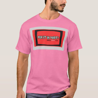 Fixa det i efterbehandlingen T-Shirt | Filmskaparh