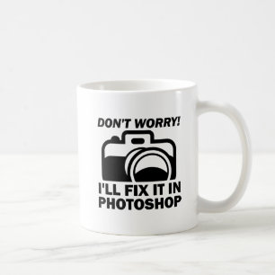 Fixa det i Photoshop Rolig Mugg
