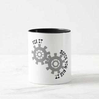 Fixa det innan du förlorar det mugg