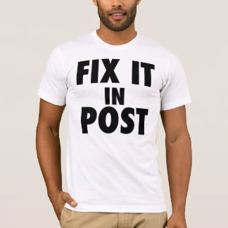 Fixa det postar in T-tröja T-shirt