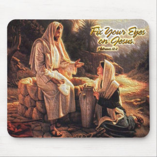 Fixa dina ögon på Jesus 1 Musmatta