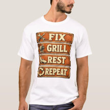 Fixa Grill Rast Upprepa Pappa Handyman Grillning A