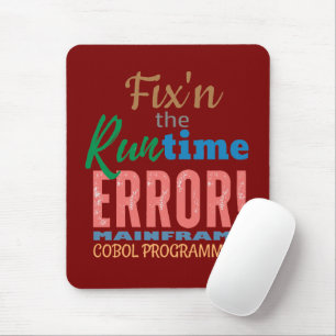 Fixa Mainframe Cobol-körningsfel Musmatta