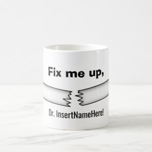 Fixa upp mig, doktorn! kaffemugg