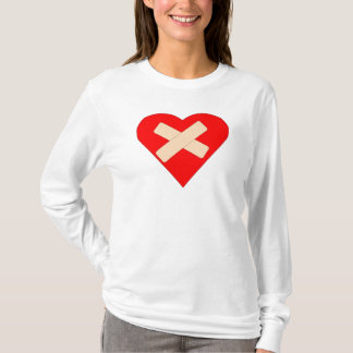 Fixad hjärta tee shirt