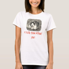 FIXADE kvinna tokiga katt hur om dig Tee Shirt