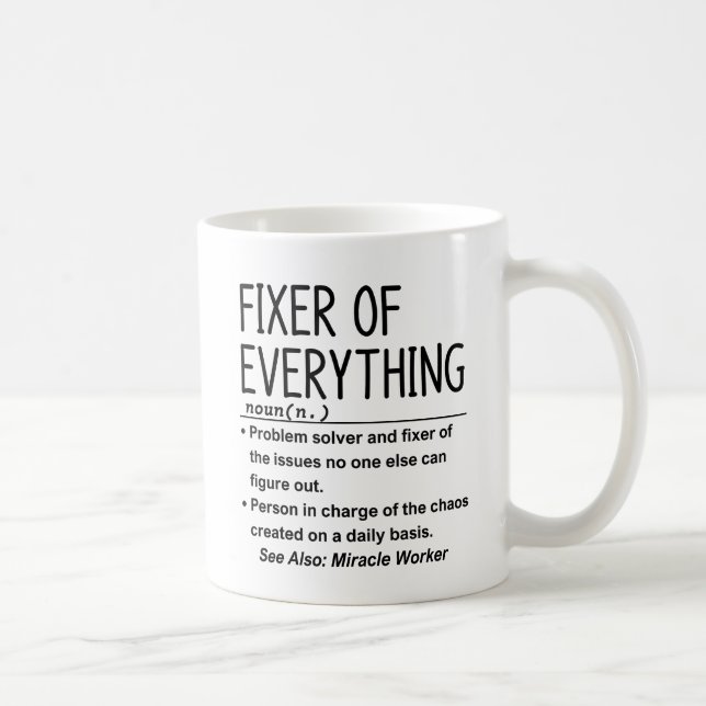 Fixare av allt kaffemugg (Höger)