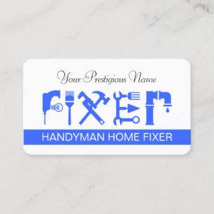 Fixarens Handyman Oddjobb Reparation Visitkort