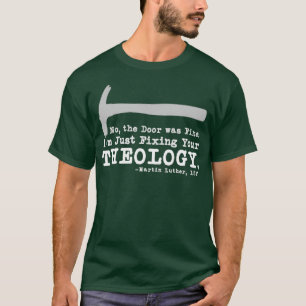 Fixera din teologi Lutheran calvinist Luther T Shirt