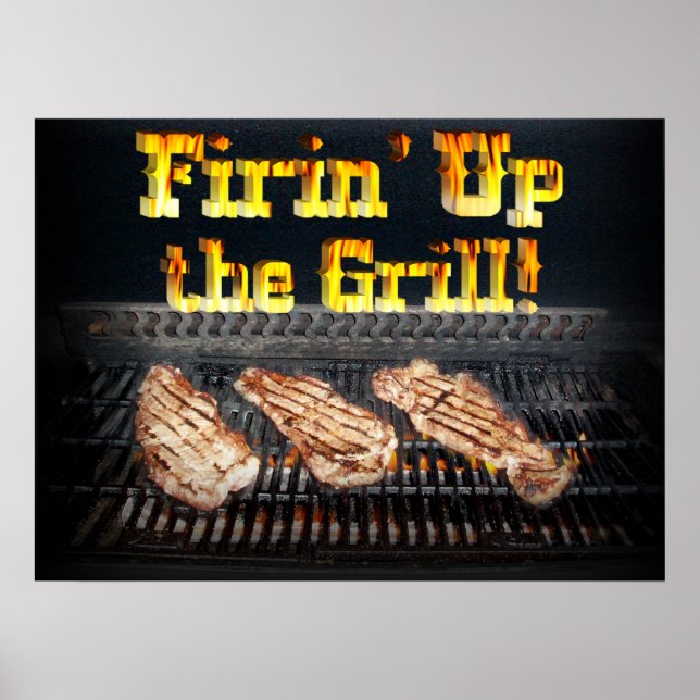 Fixera Grill! Poster (Framsidan)