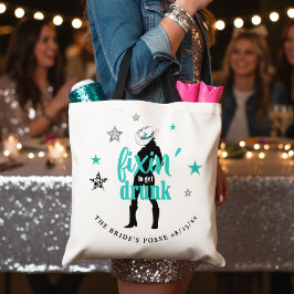 Fixin 'The Posse Disco Bachelorette Teal ID925 Tygkasse