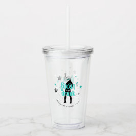 Fixin' The Posse Disco Sängvätning Teal ID925 Take Away Mugg