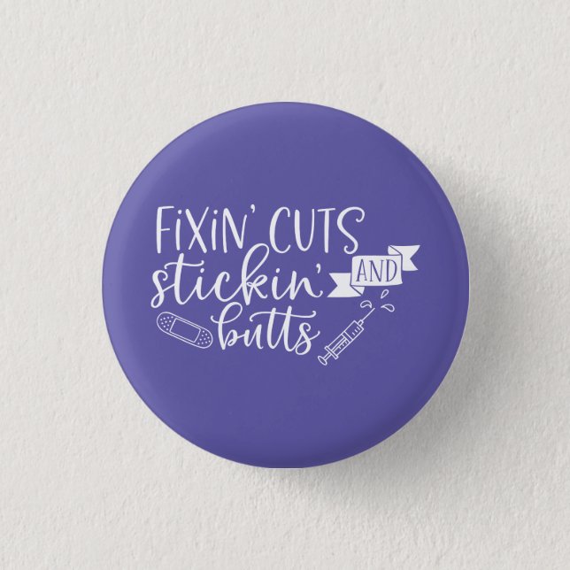 Fixin'Cuts and Stickin'Butts Nurse Knapp (Framsida)