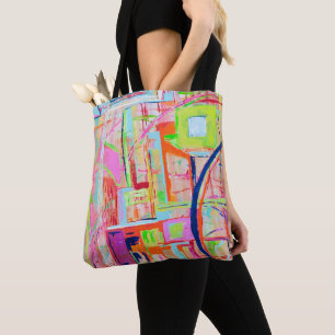 Fizz Tote Bag Tygkasse