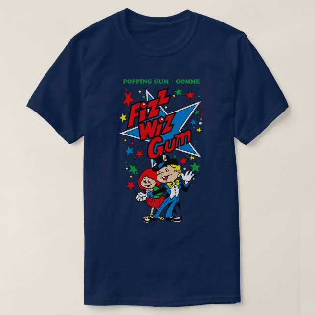 Fizz Wiz Gum T Shirt (Design framsida)