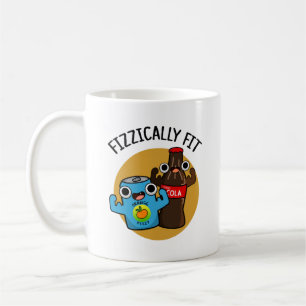 Fizzic Fit Funny Fizzy Cola Pun Kaffemugg