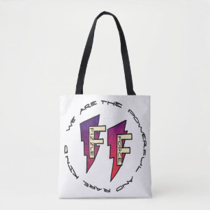 Fizzle Force-Logotyp Tygkasse