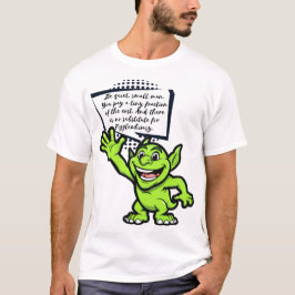Fizzlewhimsy är Grönt Goblin T Shirt
