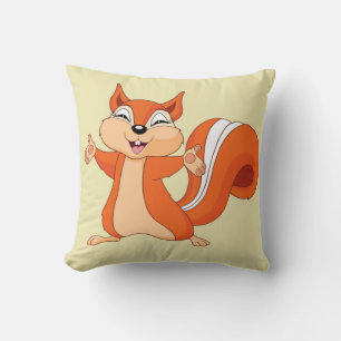 Fizzy the Playful Squirrel Kudde