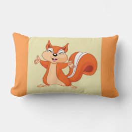 Fizzy the Playful Squirrel Lumbarkudde