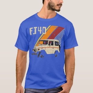 FJ40 Land Cruiser 4WD Lastbil  T Shirt