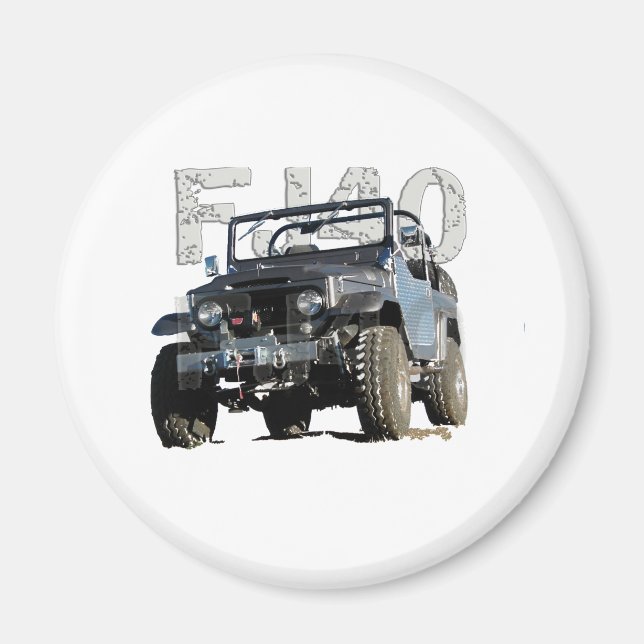 FJ40 Landkryssningsapparat Magnet (Framsidan)