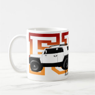 FJ av vägen Kaffemugg
