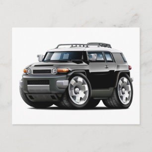 Fj Cruiser Black Car Vykort