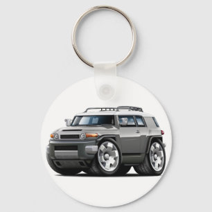 Fj Cruiser Grått Car Nyckelring