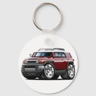 Fj Cruiser Maroon Car Nyckelring