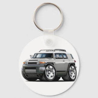 Fj Cruiser Silver Car Nyckelring