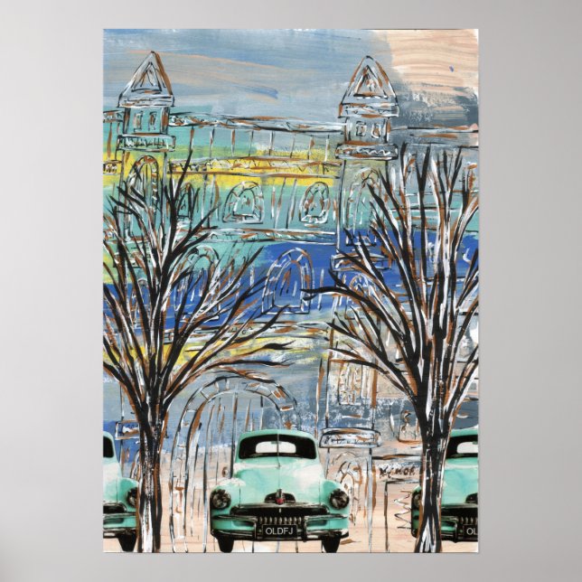 FJ Holden Print Poster (Framsidan)