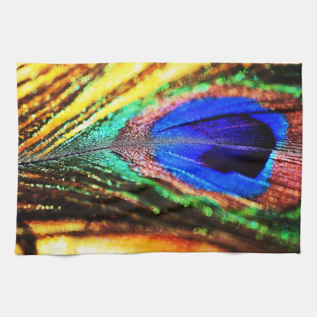 Fjäder av Shirley Taylor Kökshandduk (Horisontell)