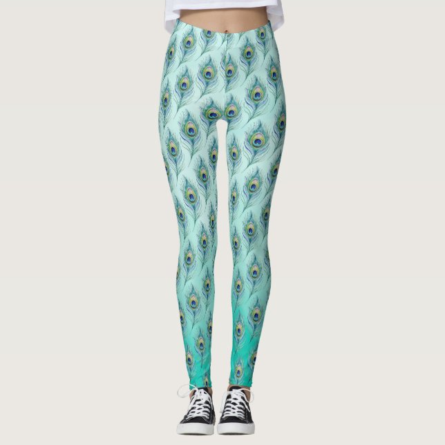 Fjäder Leggings (Framsida)