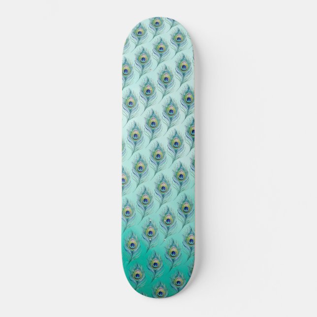 Fjäder Mini Skateboard Bräda 18,5 Cm (Framsida)