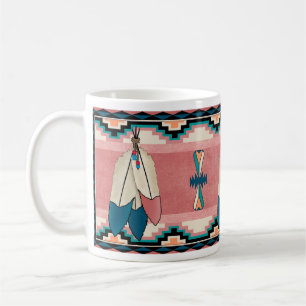 Fjäder tre kaffemugg
