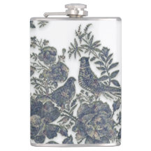 Fjäderämnen i blommor